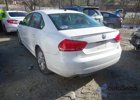 2012 Volkswagen Passat 2.5L S from USA, damaged, VIN 1VWAH7A35CC086775
